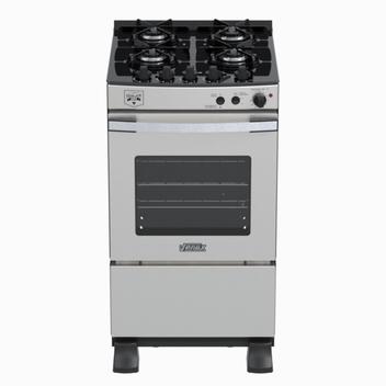 Fogão 4 Bocas Venax Gaudi Vetro Vitreo Inox Mesa em Vidro - 110v - 22153