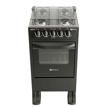 Fogão 4 Bocas Braslar New Sirius Preto - Bivolt