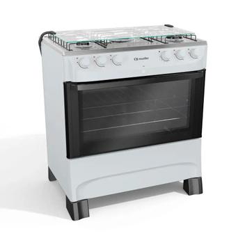 Fogão 5 Bocas Mueller Mfi5bb Branco - Bivolt - 610000819