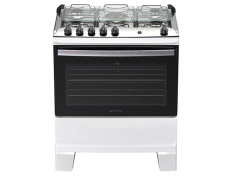 Fogão 5 Bocas Atlas Agile Up Branco - Bivolt - 300001723