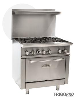 Fogão 6 Bocas Frigopro Inox - 110v - Cpr36