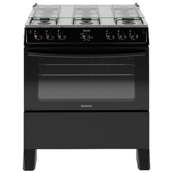 Fogão 6 Bocas Itatiaia Star New Preto - Bivolt - 3700000474