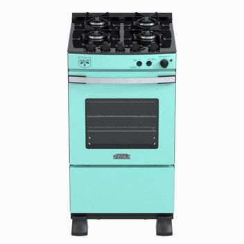 Fogão 4 Bocas Venax Delplus Vitreo Verde Mesa em Vidro - Bivolt - Delmv450