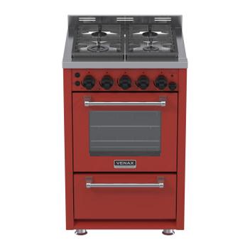 Fogão 4 Bocas Venax Temis Vermelho - 110v - 34277