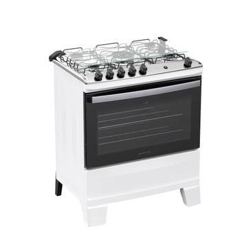 Fogão 5 Bocas Atlas Agile Up Branco - Bivolt - 300002042