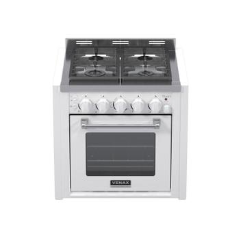 Fogão 4 Bocas de Embutir Venax Temis Branco - 110v - 34286