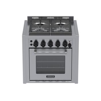 Fogão 4 Bocas de Embutir Venax Temis Inox - 220v - 34290