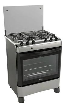 Fogão 5 Bocas Clarice Fascino Inox - Bivolt
