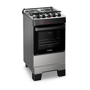 Fogão 4 Bocas Esmaltec Ideal Top Inox - Bivolt - 4122