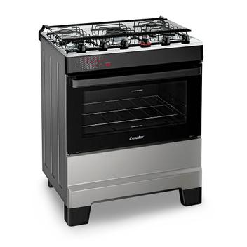 Fogão 5 Bocas Esmaltec Ideal Top Inox - Bivolt - 5122