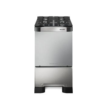 Fogão 4 Bocas Mueller Decorato Vetro G3 Inox Mesa em Vidro - Bivolt - 601230051