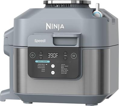 Fogão e Fritadeira Ninja SF301 Speedi 6L - 12 em 1 - Cinza Sal