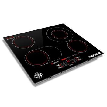 Fogão Elétrico 4 Bocas Vitrocerâmico AV4080 Telefunken - Cooktop 4 ...