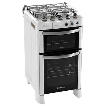 Fogão 4 Bocas Esmaltec Diamante Branco - 110v - 4038