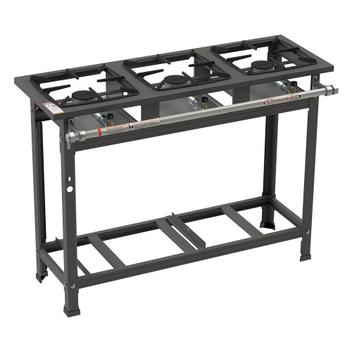 Fogão 3 Bocas Itajobi Industrial Inox