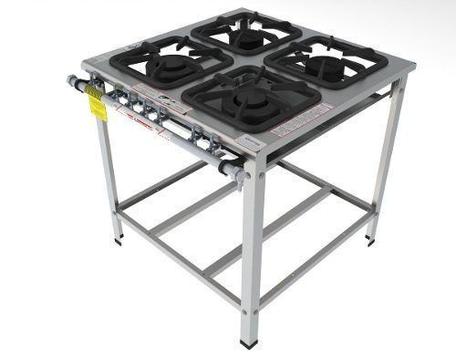Fogão 4 Bocas Gastromaq Classic Inox - Fgi34em