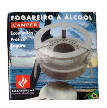 Fogareiro Portátil À Alcool Espiriteira Esmaltada Camper - Camper ...