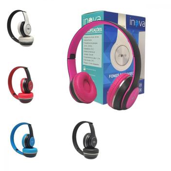 Fone de Ouvido Headphone Com Microfone Com Fio Stéreo Inova Fon-2122d