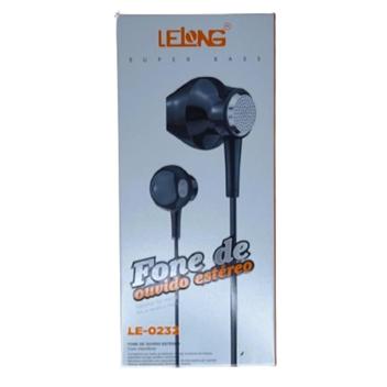 Fone de Ouvido Lelong Le-0232