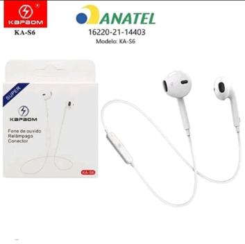 Fone de Ouvido Kapbom Ka-s6