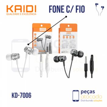 Fone de Ouvido Kaidi Kd-7006