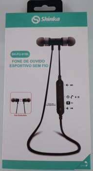 Fone de Ouvido Esportivo Sem fio Shinka SH-FO-91BL - Fone de Ouvido  Bluetooth - Magazine Luiza