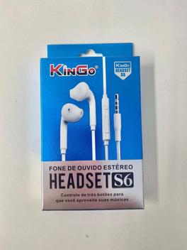 Fone de Ouvido Estéreo Kingo S6