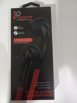 Fone de Ouvido Ketchup Prm-0203