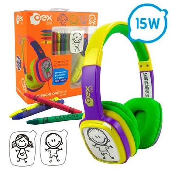Fone de Ouvido Cartoon Oex Hp302