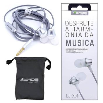 Fone de Ouvido Verde Eletronico Ejx01