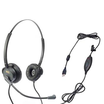 Fone de Ouvido Headset Usb Voip Skype Zox Dh-60