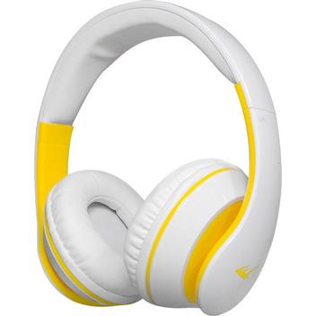 Fone de Ouvido Headphone Pro Branco e Amarelo Everlast 23170