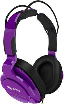 Fone de Ouvido Headphone Schubert Roxo Superlux Hd661