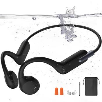 Fones de Ouvido de Condução Óssea Kuggini - À Prova D'Água IP68 para ...