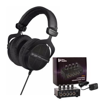 beyerdynamic DT990PRO Black Edition 250Ω Fones de ouvido de estúdio beyerdynamic DT 990 PRO 250 ohm Ninja