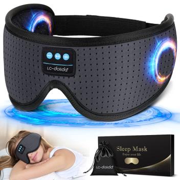 Fones de Ouvido para Dormir LC-Dolida com Bluetooth e Máscara - Ruído ...
