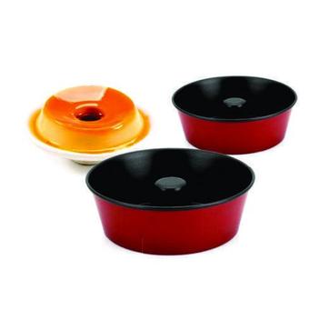 Forma de Pudim e Bolo Antiaderente 7cm Altura x 18cm 1 Litro - Madecor ...