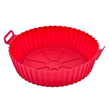 Forma P Airfryer Cherry Rd Silicone 17 X 5 Cm - Wincy Casa - Formas e