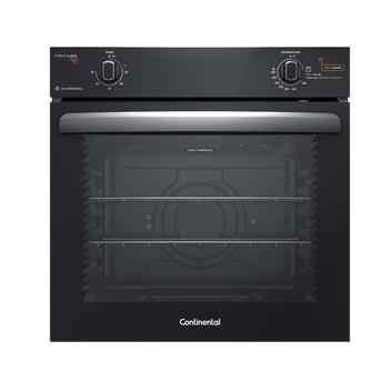 Forno 80l de Embutir Continental Brasil Preto - Gás - 220v - Oc8gm