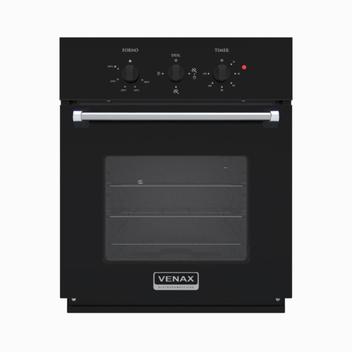 Forno 50l de Embutir Venax Preto - Gás - Arena G Iii - 220v - Areg50g3