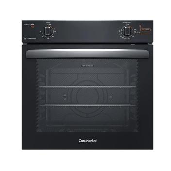 Forno 80l de Embutir Continental Brasil Preto - Gás - 110v - Oc8gm