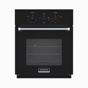 Forno 50l de Embutir Venax Preto - Gás - Arena G Iii - 110v - Areg50g3