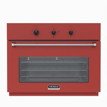 Forno 90l de Embutir Venax Vermelho - Gás - Arena G Iii - 110v - Areg90g3