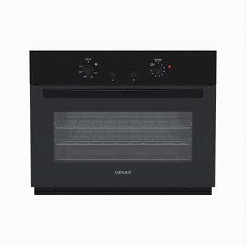 Forno 90l de Embutir Venax Preto - Gás - Totale Nero G Iii - 220v - Fge90g3