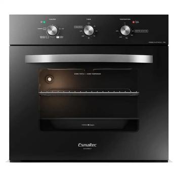 Forno 71l de Embutir Esmaltec Preto - Elétrico - Gourmet - 220v - Fe0171