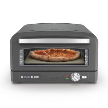 Forno de pizza Cuisinart CPZ-120MB interno de 30 cm com pedra de