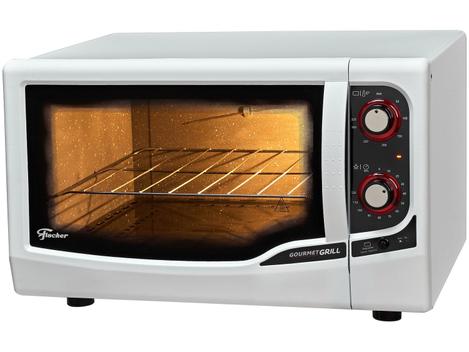Forno 44l Fischer Branco - Elétrico - Gourmet Grill - 220v - 9741-79180