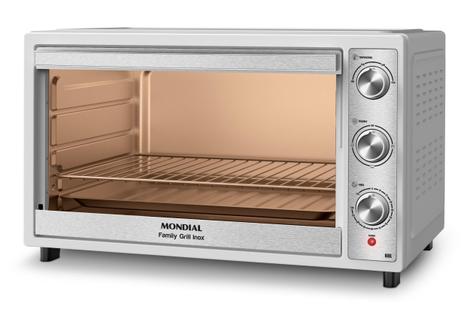 Forno 60l Mondial Branco/prata - Elétrico - Family Grill - 110v - Frn-60-wi