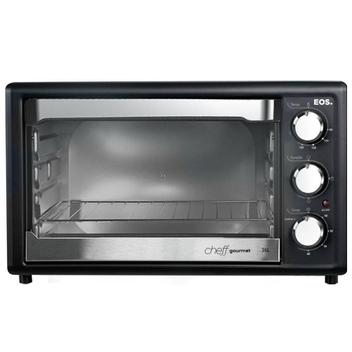 Forno 36l Eos Preto - Elétrico - Cheff Gourmet Grill - 220v - Efe36pp