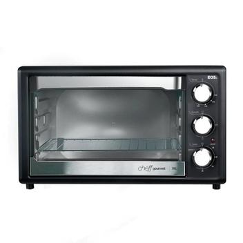 Forno 36l Eos Preto - Elétrico - Cheff Gourmet Grill - 220v - Efe36pp